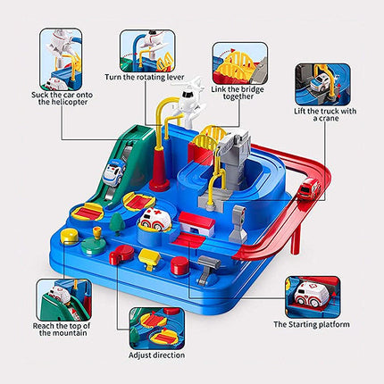 RescueTrack Adventure Set – Educatief Peuterspeelgoed