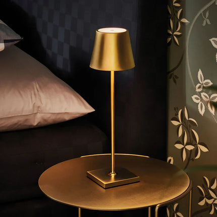 LumiLuxe - Elegante Tafellamp met Draadloze Oplaadfunctie