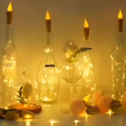 BottleGlow – LED Flessenverlichting voor Feestjes en Decoratie