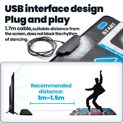 GroovePlay - Interactieve Dansmat voor Thuisplezier