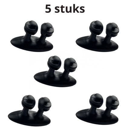 ChargeTidy Hangers - Oplader Kabel Organizers (5 Stuks)