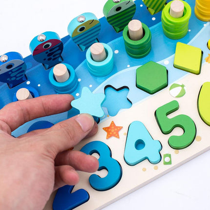 Wooden Montessori Board – Stimuleren van Cognitie