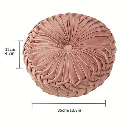 VelvetPumpkin Cushion - Luxe Pluche Kussen voor Comfort
