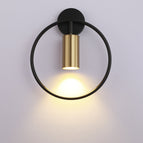 Zwart en goud / Koud wit