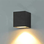Zwarte behuizing / Warm wit / 3W  LED