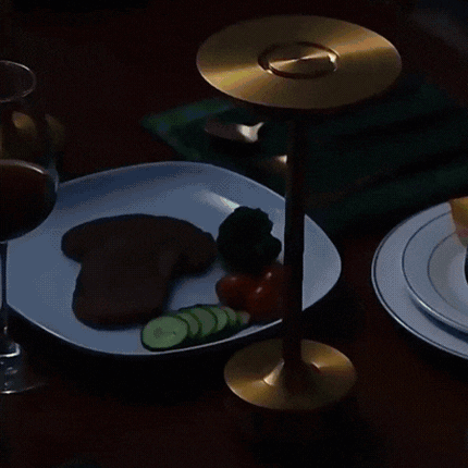 Elegante Draadloze Tafellamp met Touchbediening en Veranderlijke Lichtkleuren