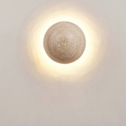 ZenGlow Wall Lamp - Wabi-Sabi Minimalisme voor Je Muur