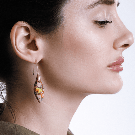 Amaris Earrings - Elegante Druppelvormige Oorbellen