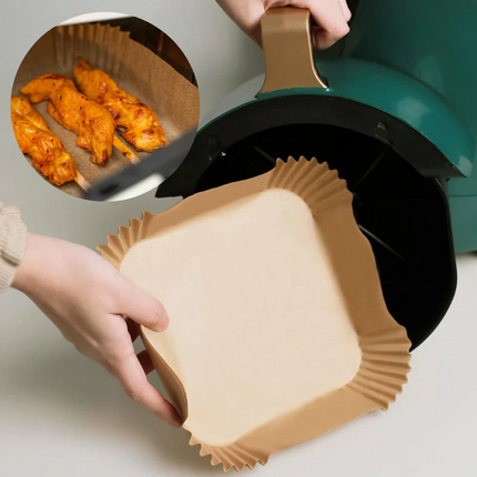 AirFryClean Paper - Innovatief Antiaanbak Bakpapier voor Airfryers