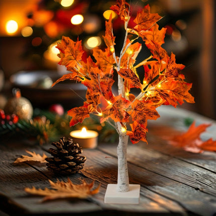 MapleGlow – LED Esdoornboom Tafellamp met USB