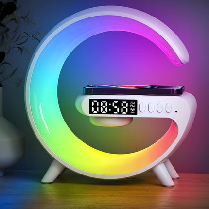 SlimLamp - Minimalistische Tafellamp met Wekker en Opladen