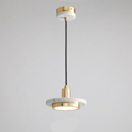 MarbleElegance Plafondlamp - Luxe Modern Marmeren Hanglamp