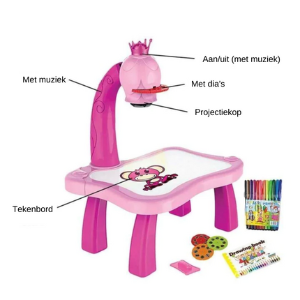 ArtMaster Projector Board – Creatief Tekenbord voor Kinderen