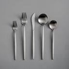 Mat Zilver / Set voor 4 personen (20 stuks)