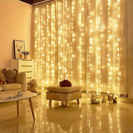 LuxeGlow – USB LED Gordijnverlichting voor Feestjes