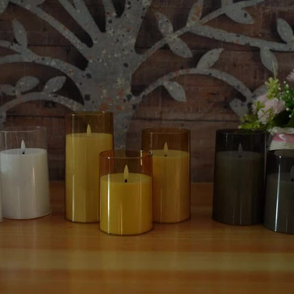 GlowLights – Set van 3 LED Kaarsen met Afstandsbediening