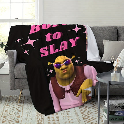 Born to Slay – Anime Flanellen Deken voor Fans