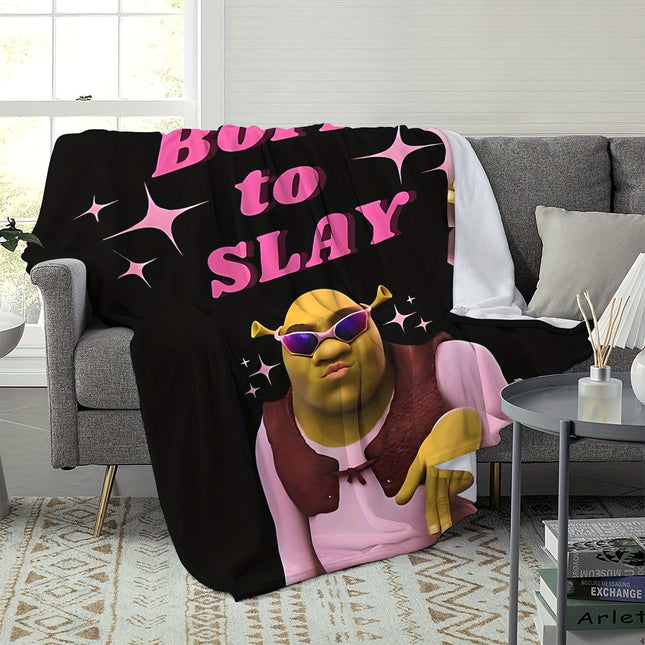 Born to Slay – Anime Flanellen Deken voor Fans