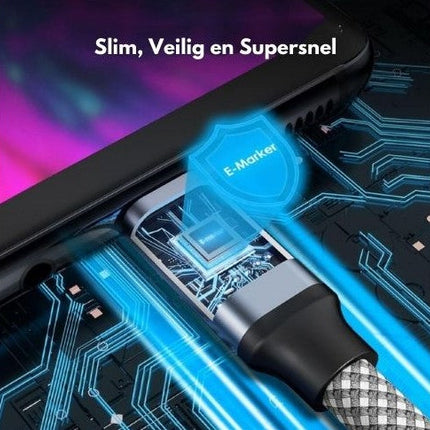 SnapConnect Cable – Flexibele Magnetische Oplaadkabel