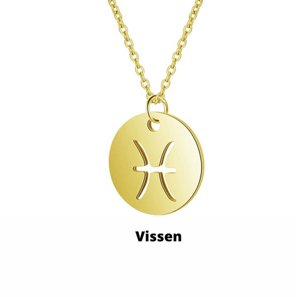 Zodiac Necklace | Duurzaam RVS, Blijft Stralend!