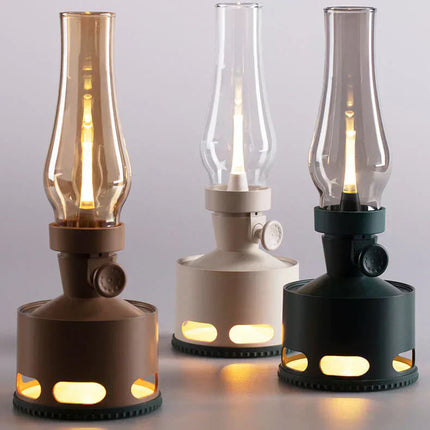 NostalgiaLamp - Vintage LED Lantaarn voor Sfeervolle Avonden
