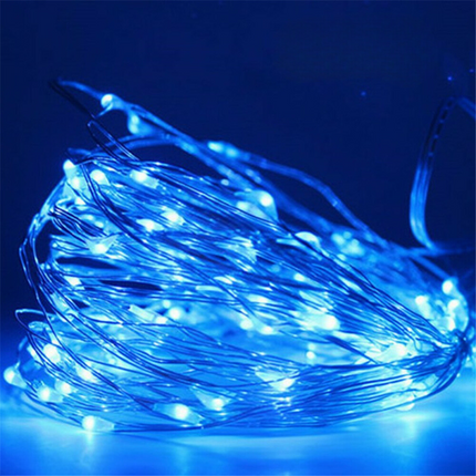TwinkleWire - USB LED Lichtslinger in Koperdraad