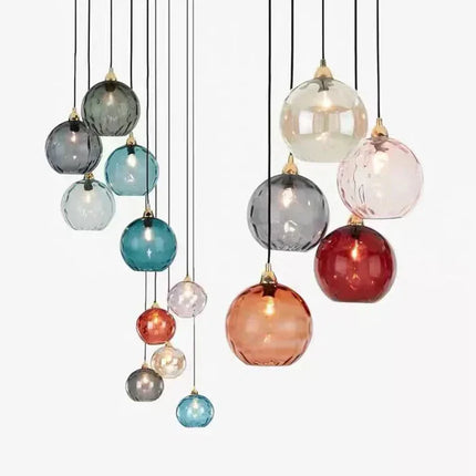 LumiSphere Pendant Light – Elegante Glazen Bolverlichting
