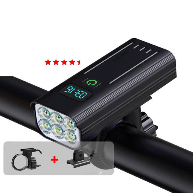 LuminousRide - Oplaadbare Fietsverlichting 5000LM
