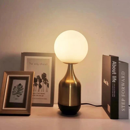 Nordic Elegantie Lamp - Glazen Bol Lamp voor Sfeervolle Verlichting