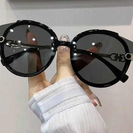 Patty Eyewear - Retro Ronde Zonnebril Vintage Style