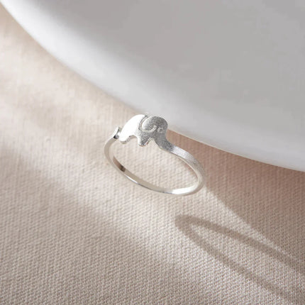 SilverCraft Olifantring - Verstelbaar en Charmant