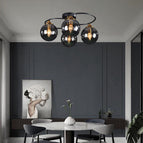 Grijs rook / Daglicht (5000-7000K) / 4  lampen