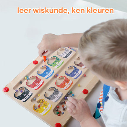 ColorMaze - Creatief Magnetisch Kleuren- en Cijferdoolhof