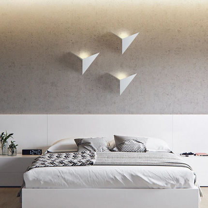 TriGlow Light - Moderne LED Wandlamp 3W