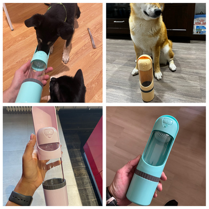 PawBuddy - 2-in-1 Reisbeker voor Voer en Water