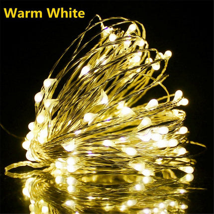 TwinkleWire - USB LED Lichtslinger in Koperdraad