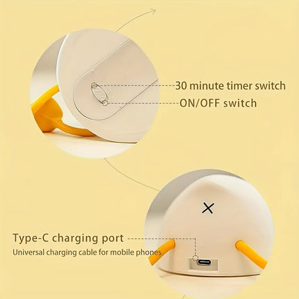 DuckGlow Lamp - Charmante LED Eend Sfeerverlichting