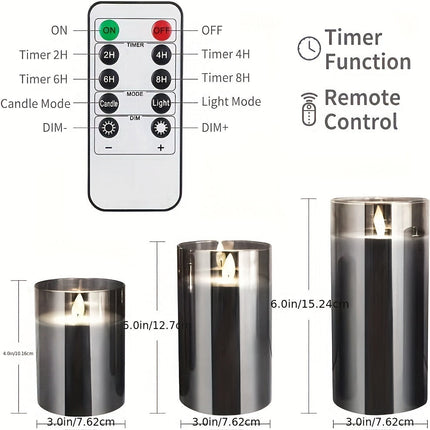 GlowCandle - Elegante LED Kaarsen Set met Afstandsbediening