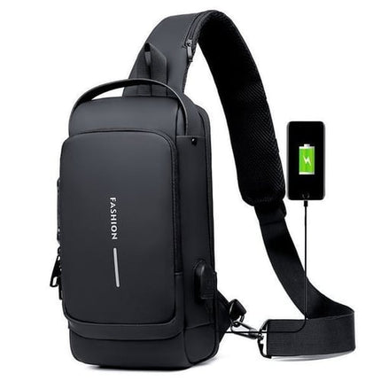 UrbanGuard Crossbody - Stijlvolle en Veilige Schoudertas