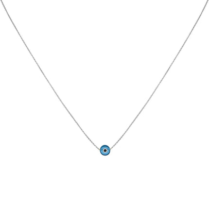 Shiny Nazar Necklace - Amira Collection