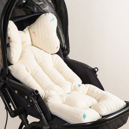 SnuggleRide - Comfortabel Kinderwagen Kussen met Stijlvolle Prints
