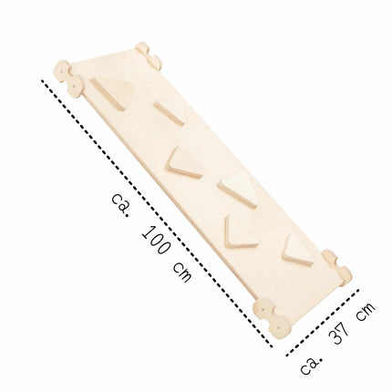 SlideClimber Board - Multifunctionele Rutsch- en Klimwand 100 cm