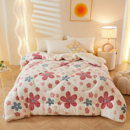 FloralDream – Zacht Fleece Winter Dekbed