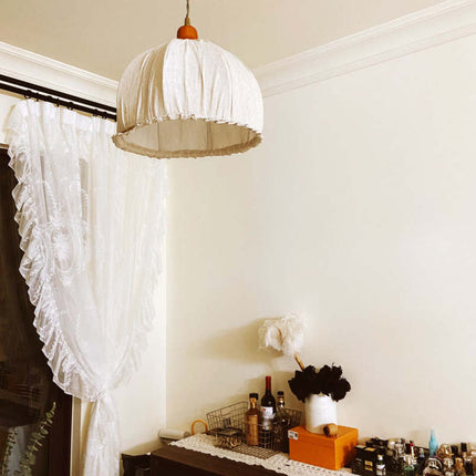 EcoChic Pendant - Stijlvolle Scandinavische Stoffen Hanglamp
