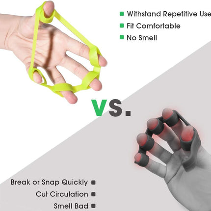 PowerGrip Set – Handversterkers voor Krachttraining (6 Stuks)