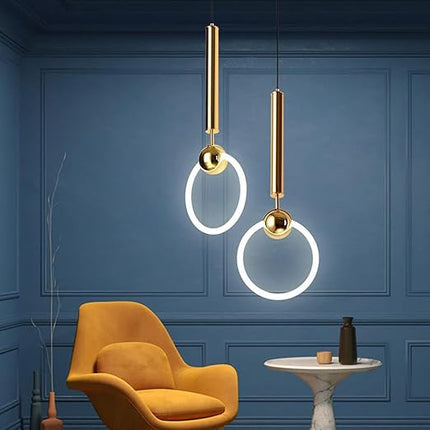 Nordic Elegance Plafondlamp - Scandinavisch LED Hanglamp