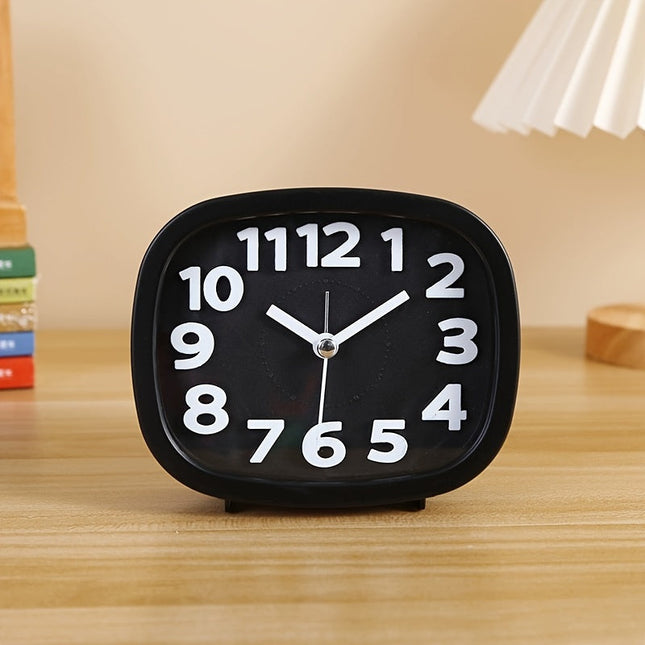 TimeSquare Clock - Stijlvolle 3D Vierkante Wekker