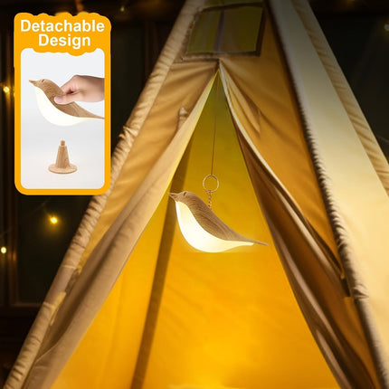 BrightNest - USB LED Vogel Tafellamp met Touch