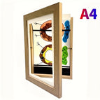 Houtnerf Kleur / A4 (binnendiameter: 21 x 30 cm)