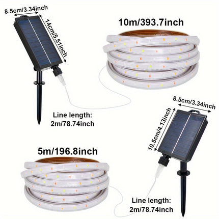 SolarFlex Light – Flexibele LED Strip met Zonne-energie
